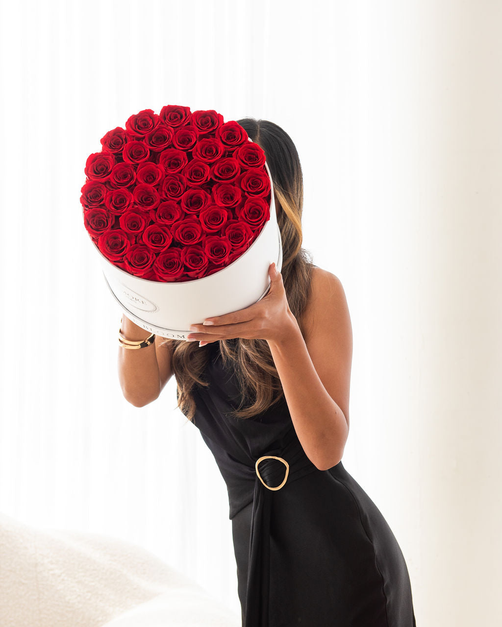 Extra Large Round Everlasting Rose Bouquet