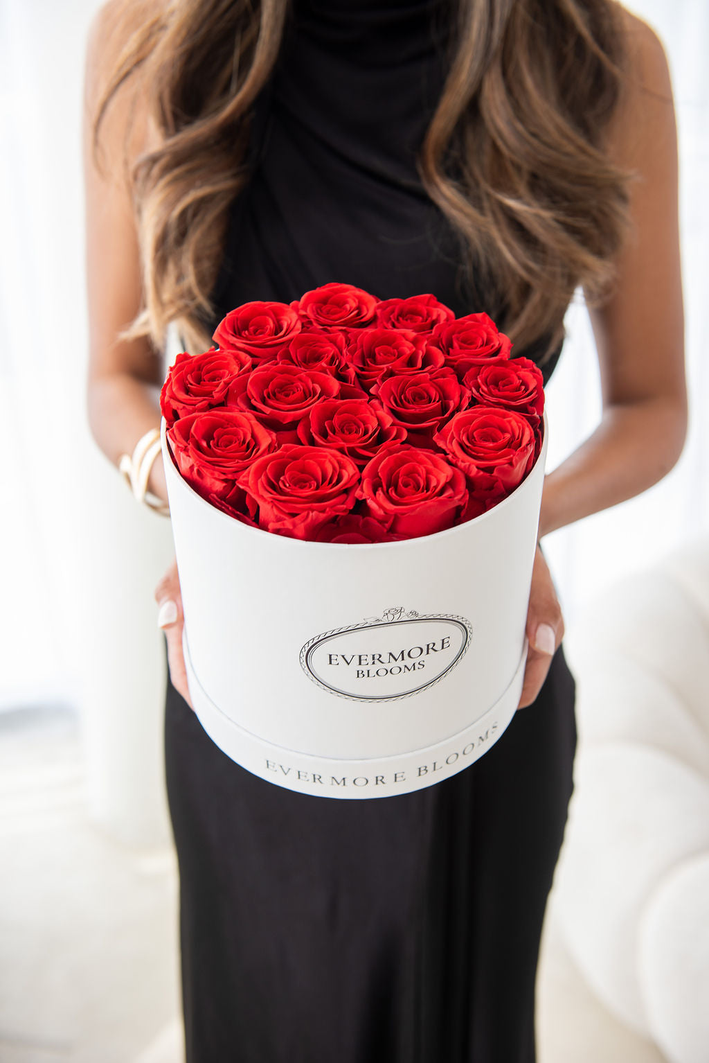 Medium Round Everlasting Rose Bouquet