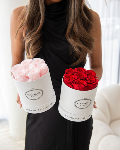 Small Round Everlasting Rose Bouquet