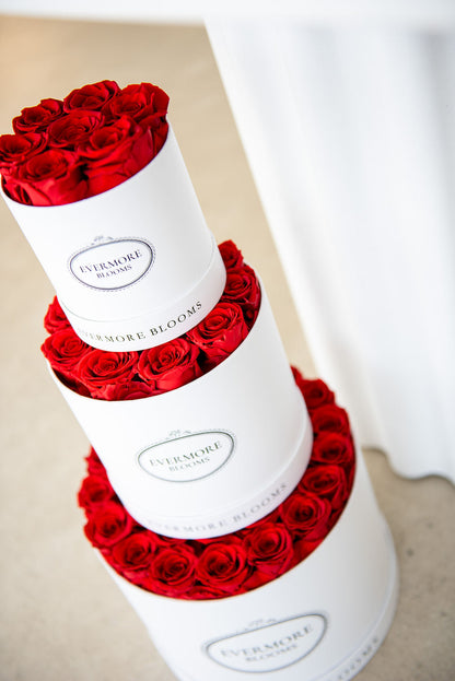 Small Round Everlasting Rose Bouquet